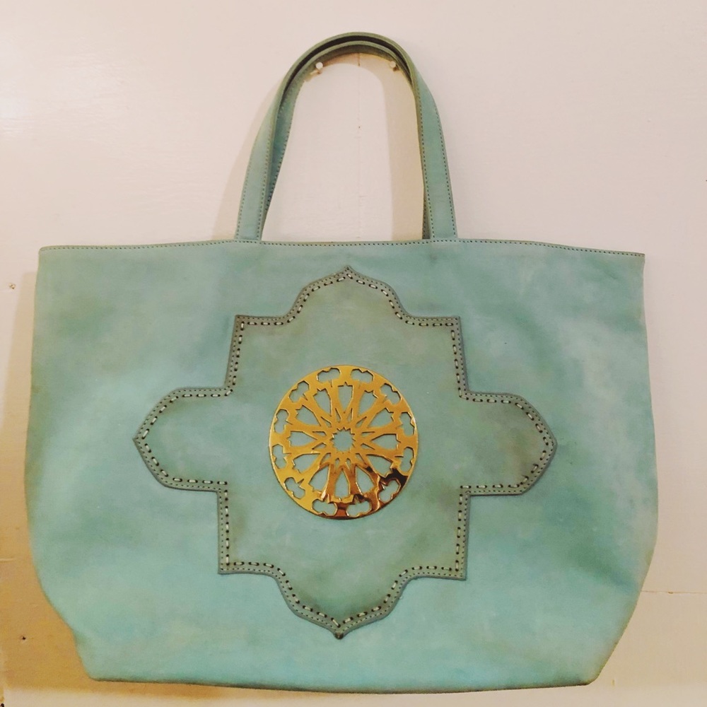 Mehry Mu Tiffany Blue Tote